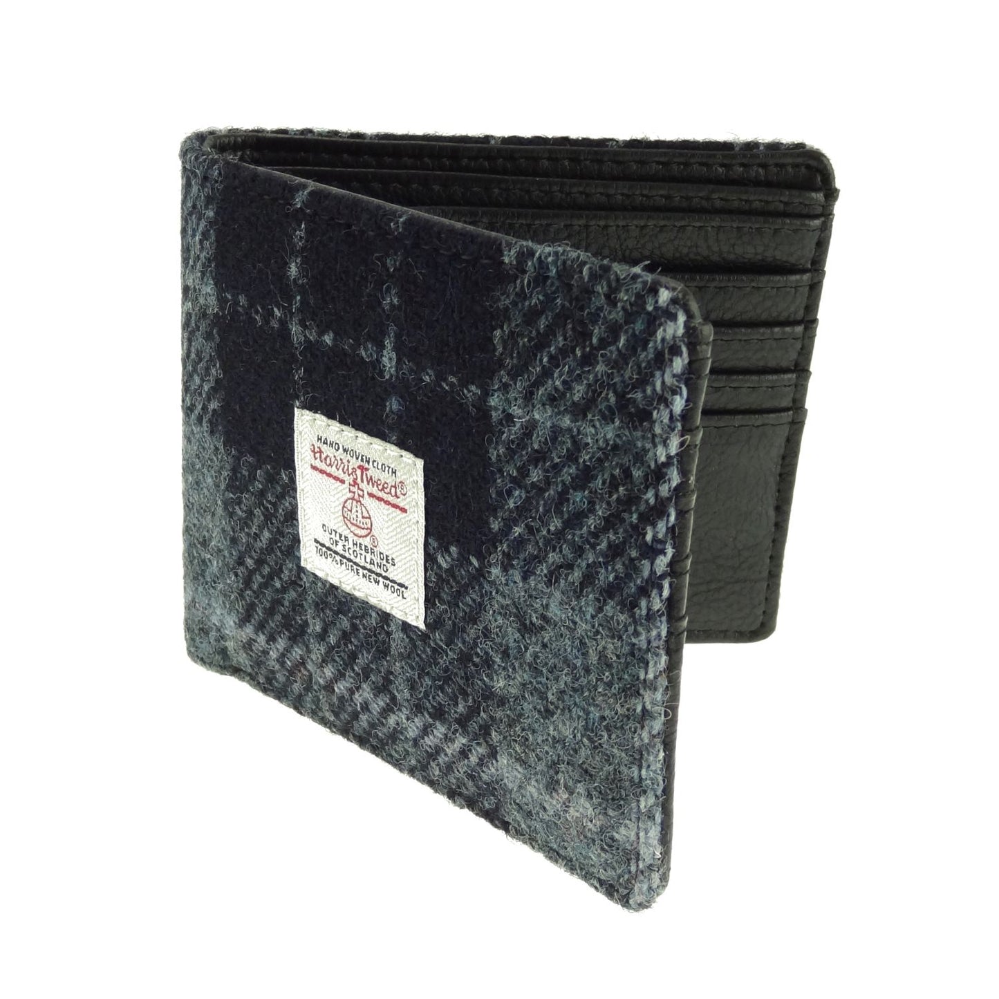 Harris Tweed "Mull" Gents Wallet - dark grey