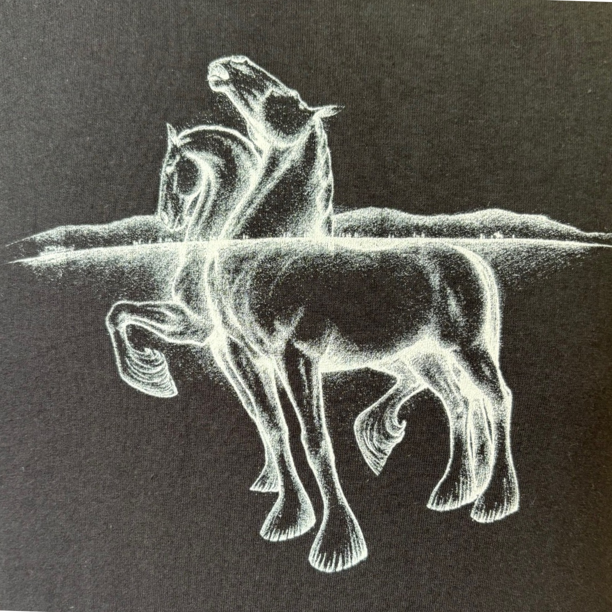 Kelpies What Lies Beneath Sketch T-Shirt