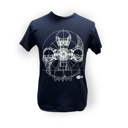 Blueprint Design T-Shirt (Blue)