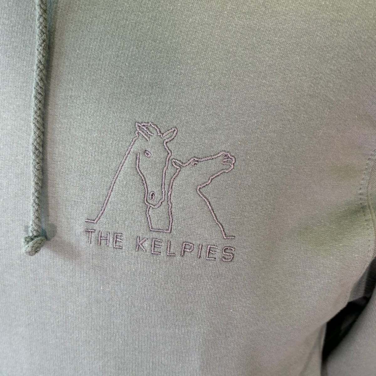 Kelpies Hoodie Sage Green