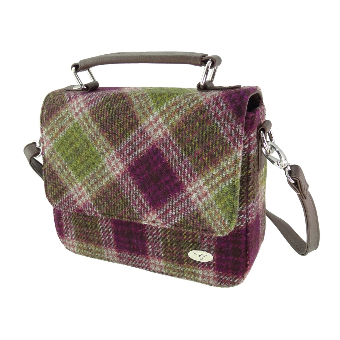 Harris Tweed "Thurso" Bag - heather