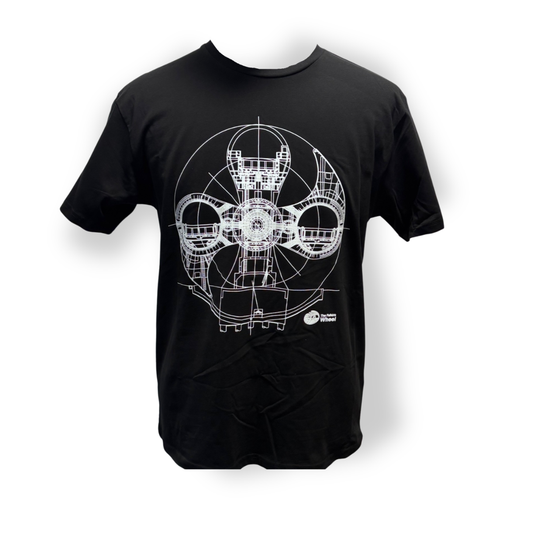 Blueprint Design T-Shirt (Black)