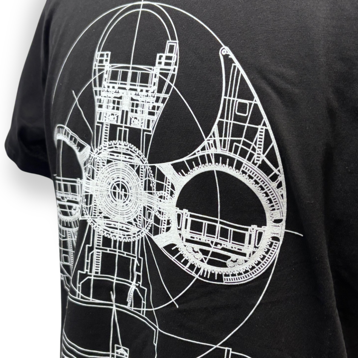 Blueprint Design T-Shirt (Black)