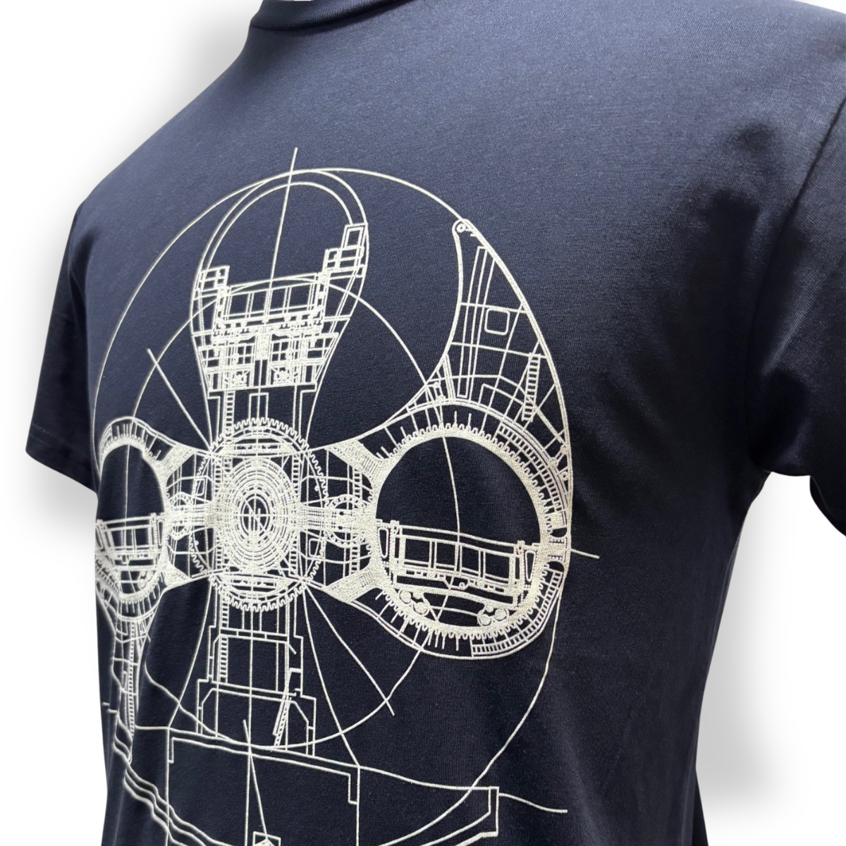 Blueprint Design T-Shirt (Blue)