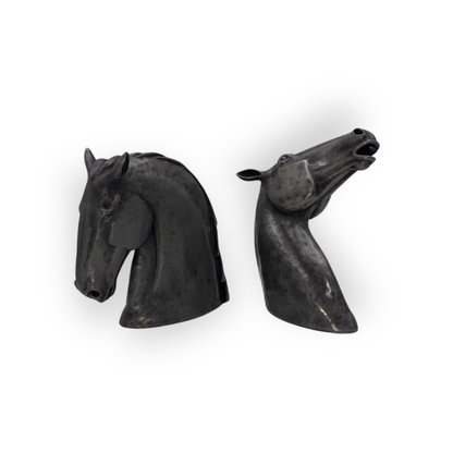 Resin Kelpie Head Models (Pair)