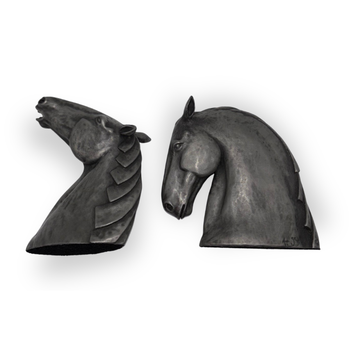 Resin Kelpie Head Models (Pair)